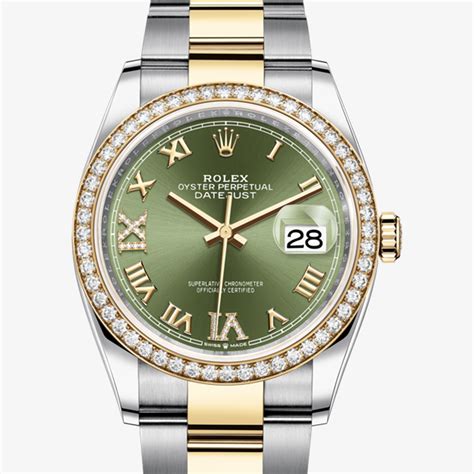 rolex datejust gold 36mm